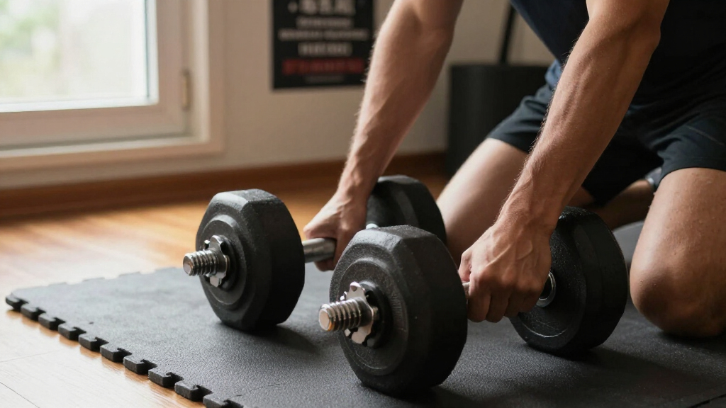 adjustable dumbbells set heavy duty