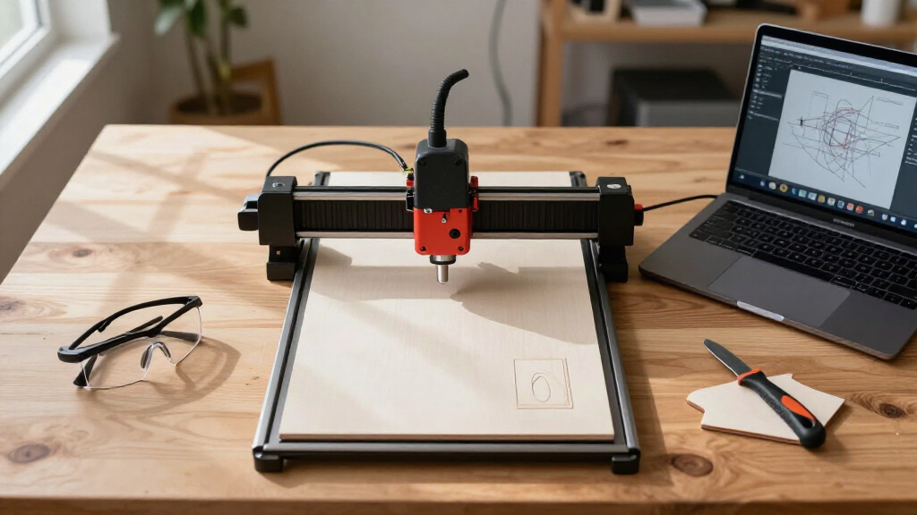 high power diode laser cutter for makers