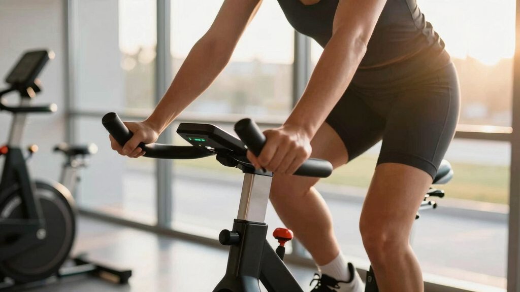 stationary smart bikes with auto resistance