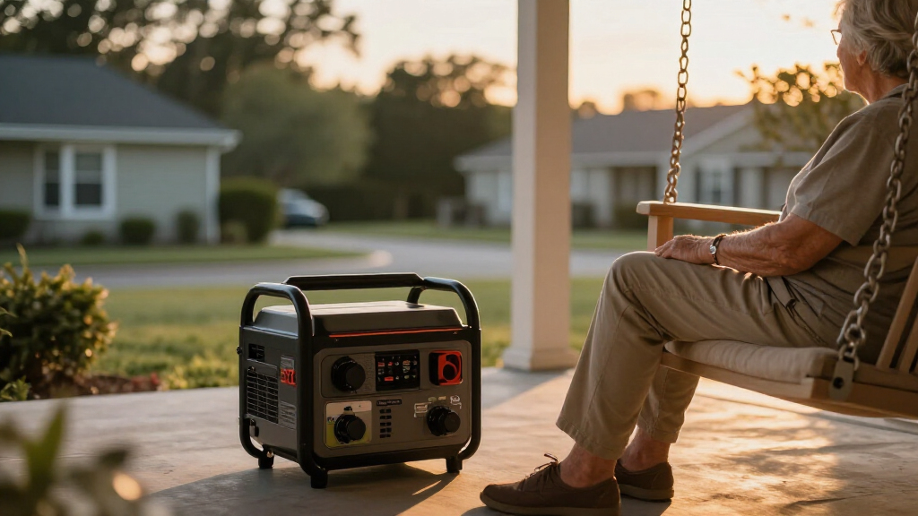 inverter generator quiet for home backup