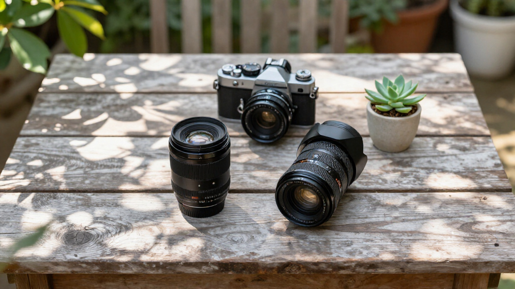 portrait prime lenses 50mm and 85mm