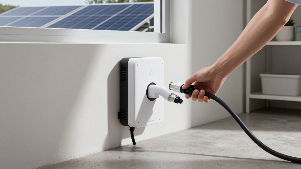 best ev charger for solar powered charging