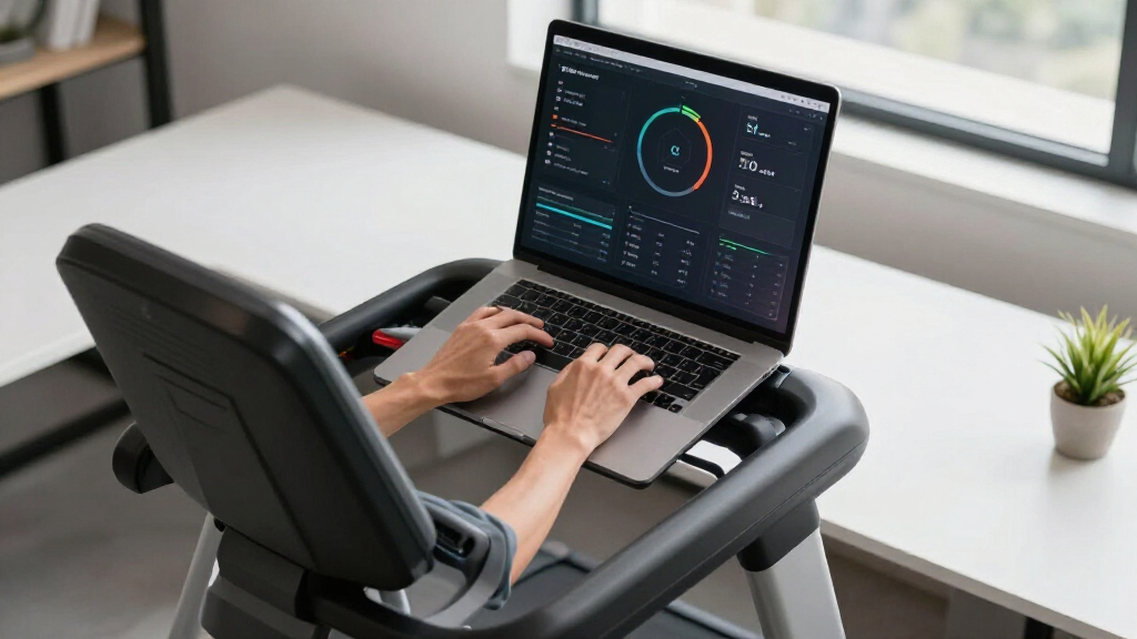 smart treadmill desk setups