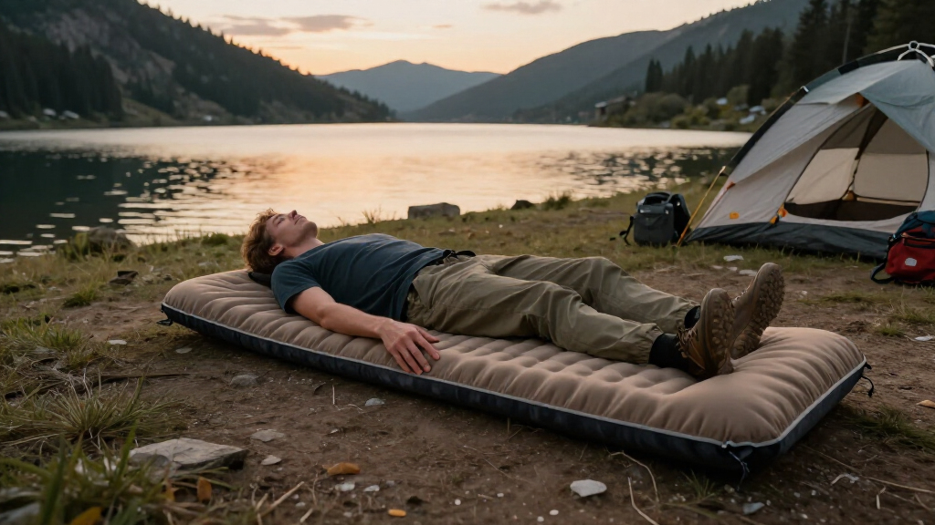 best self-inflating sleeping pad for tall sleepers on road trips