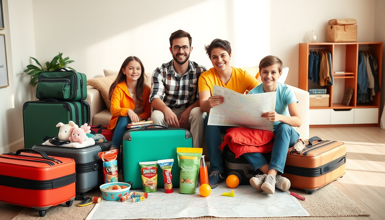Packing Smart: Essentials for a Family Trip