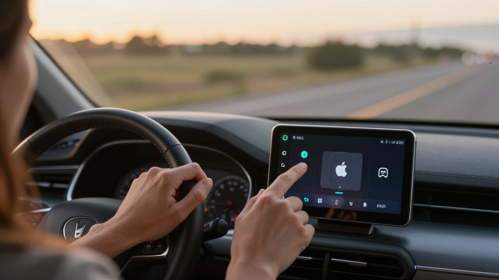 wireless apple carplay screens