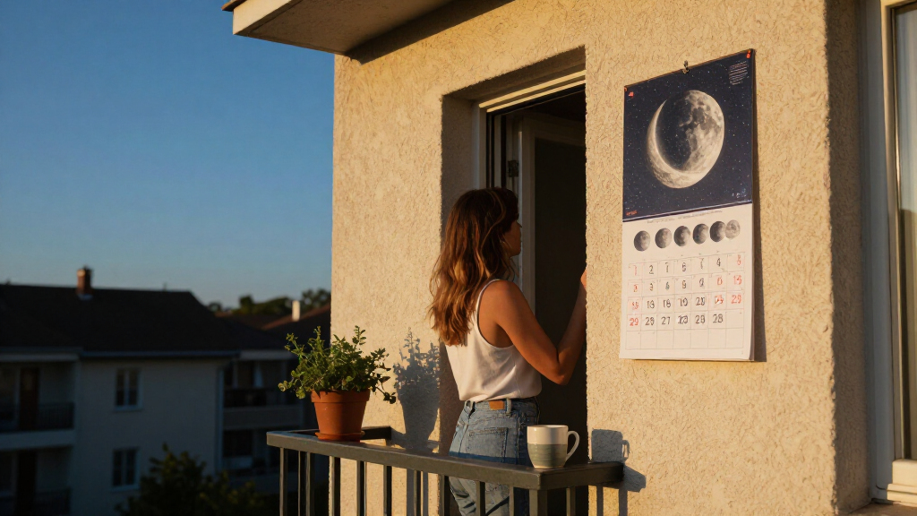 moon phase wall calendars