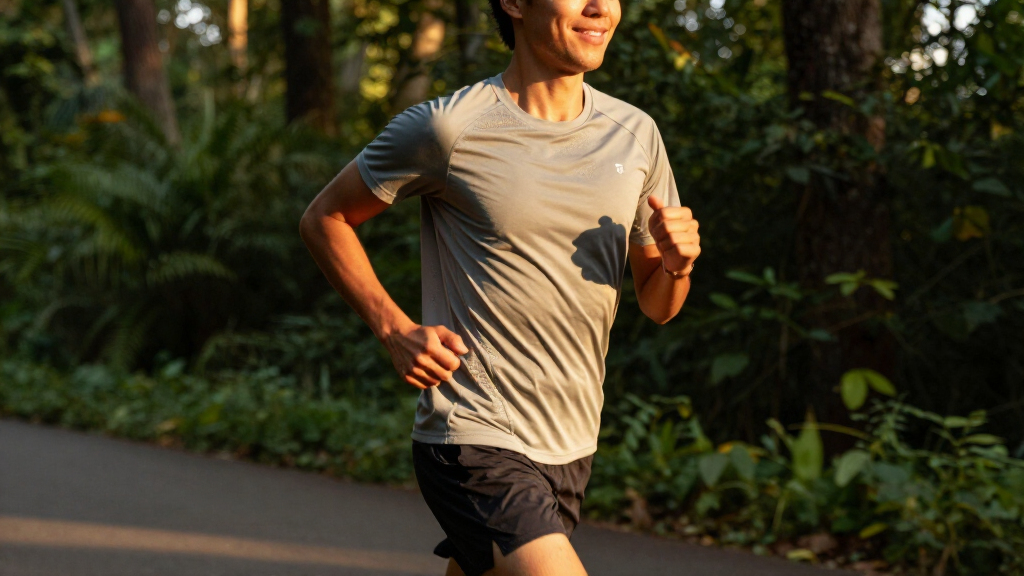 moisture management running wear