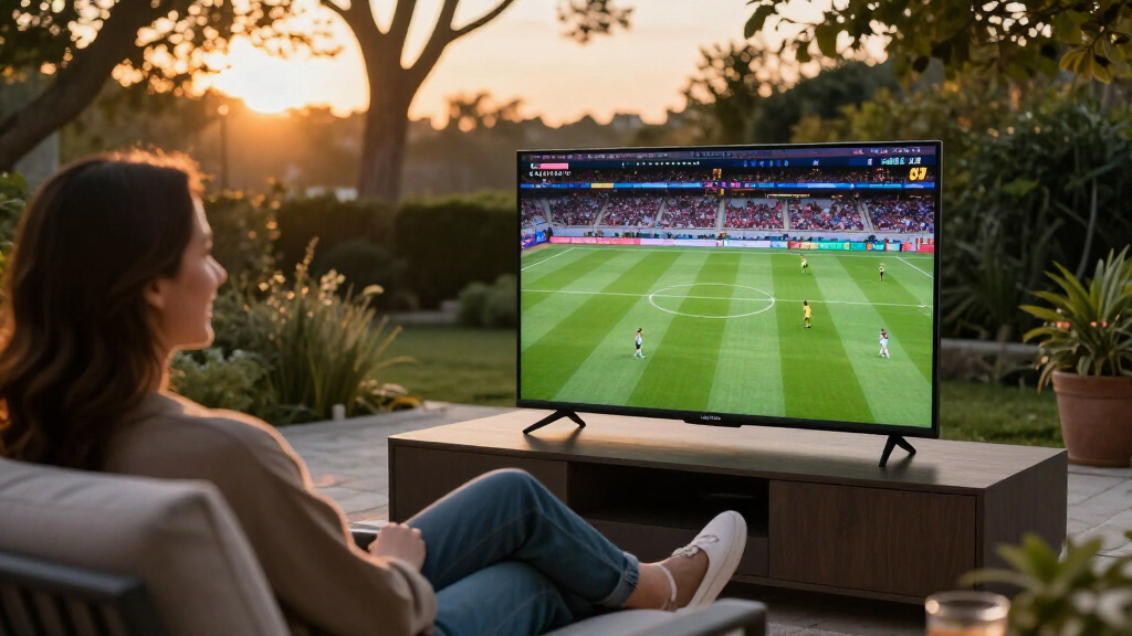 best anti glare mini led tv for sports viewing