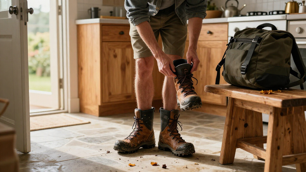 hiking boots