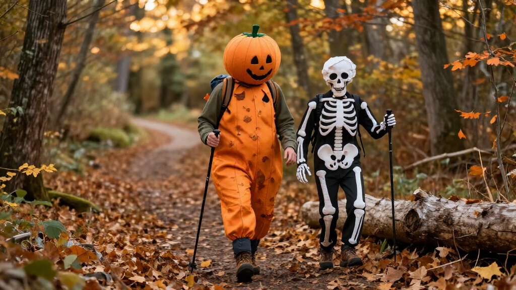 Halloween hiking costumes