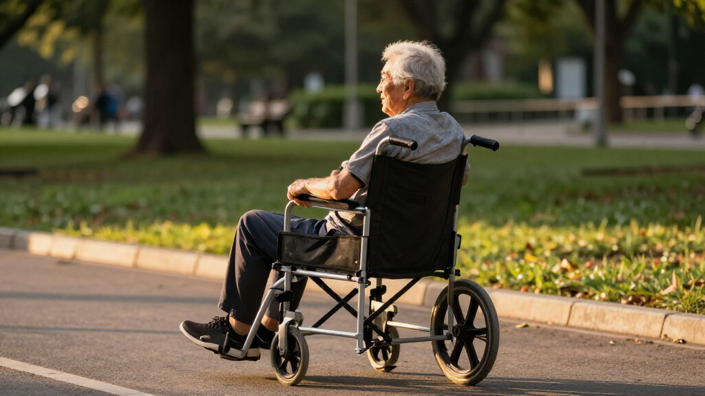 lightweight transport chair