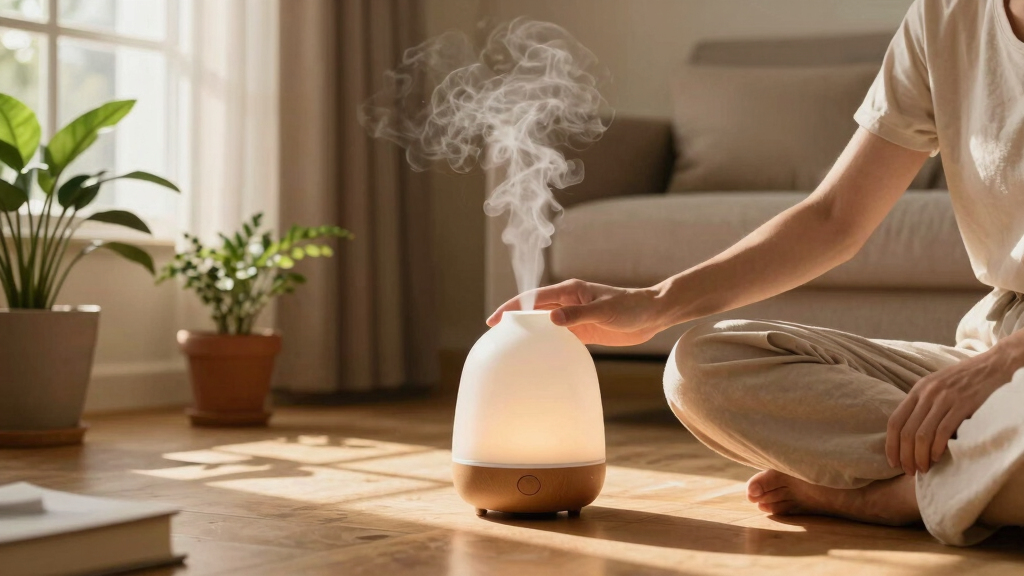 aromatherapy diffuser for stress relief
