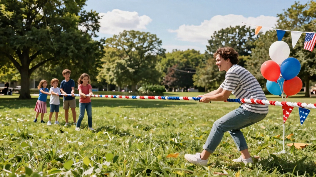 patriotic outdoor family games