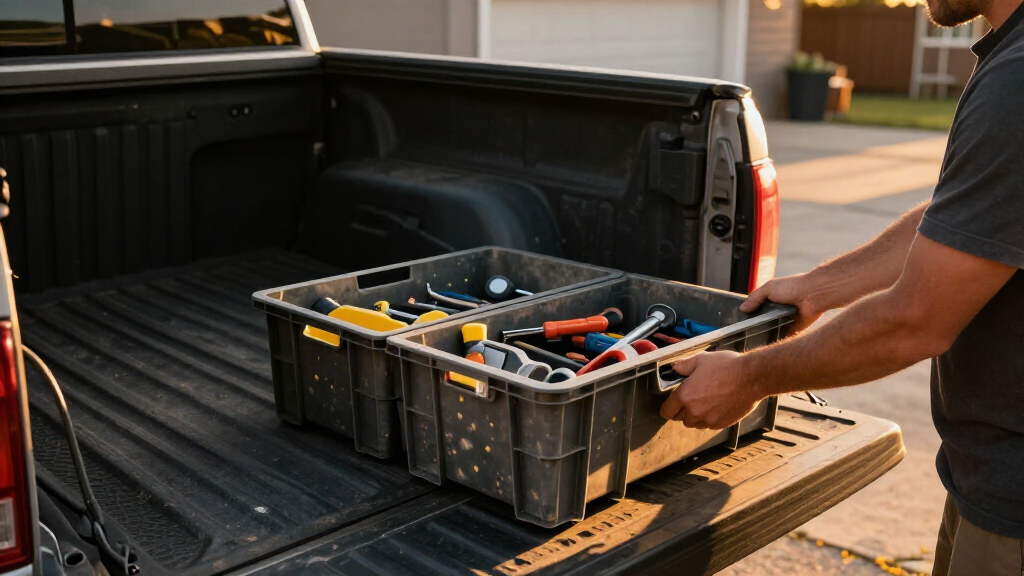 truck bed cargo organizers