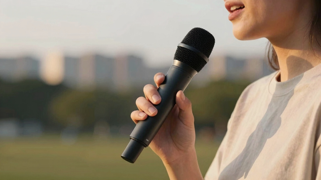 portable microphone for creators