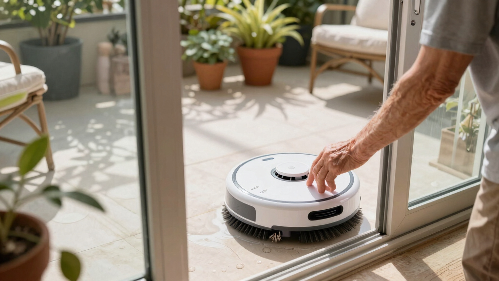 window cleaning robot for patio doors