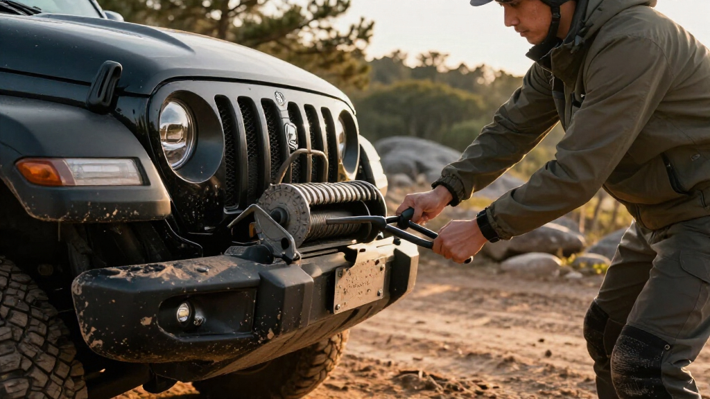 offroad vehicle winches
