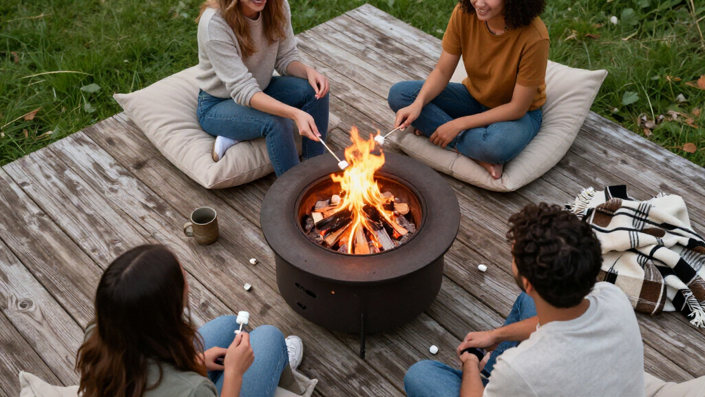 outdoor fire pits