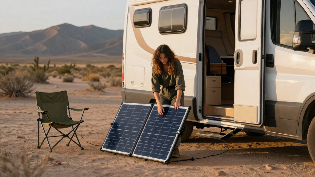 foldable solar panel 400w for rv travel