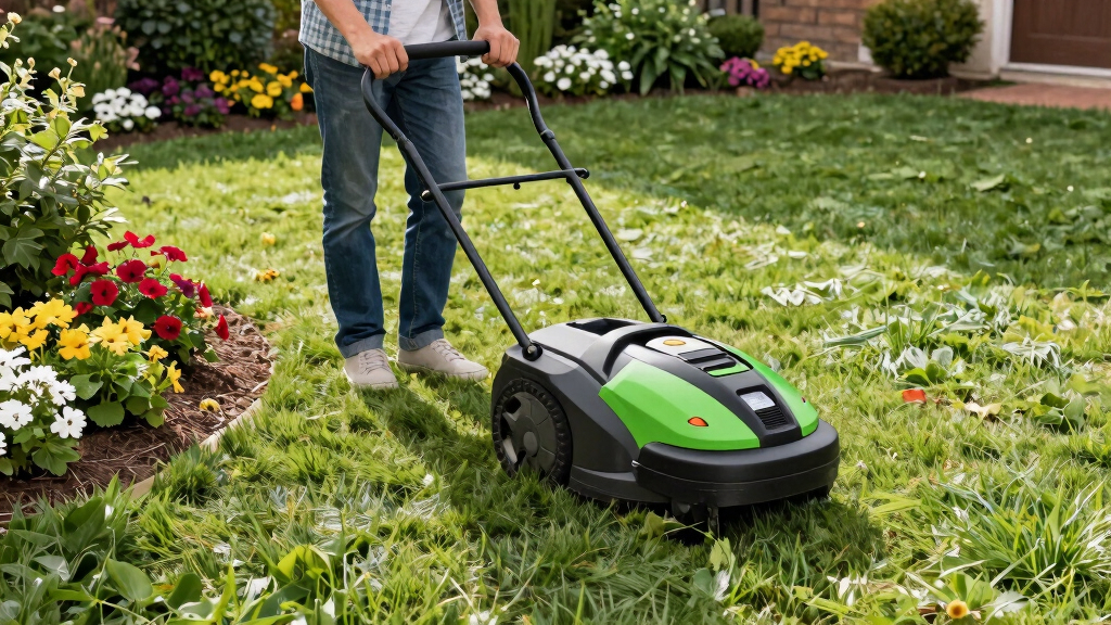 robotic lawn mower for medium yards
