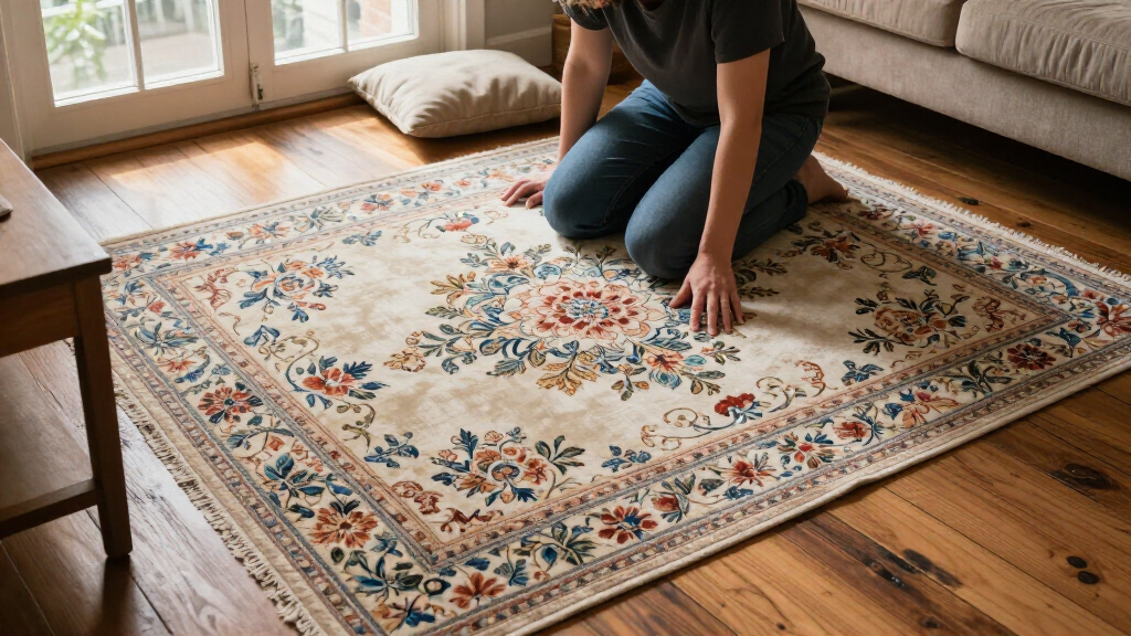 yilong aubusson silk area rug