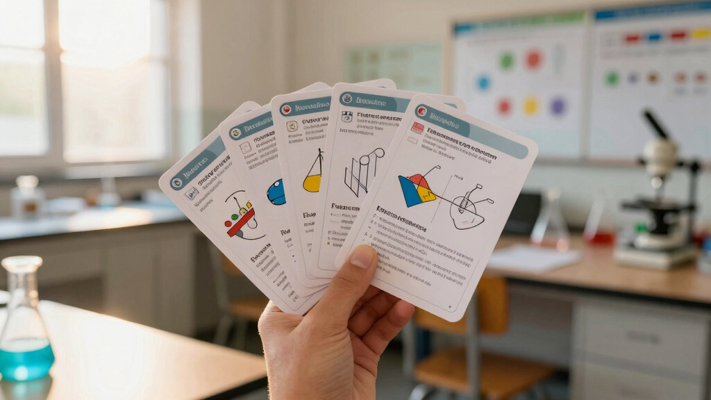 science reference flashcards