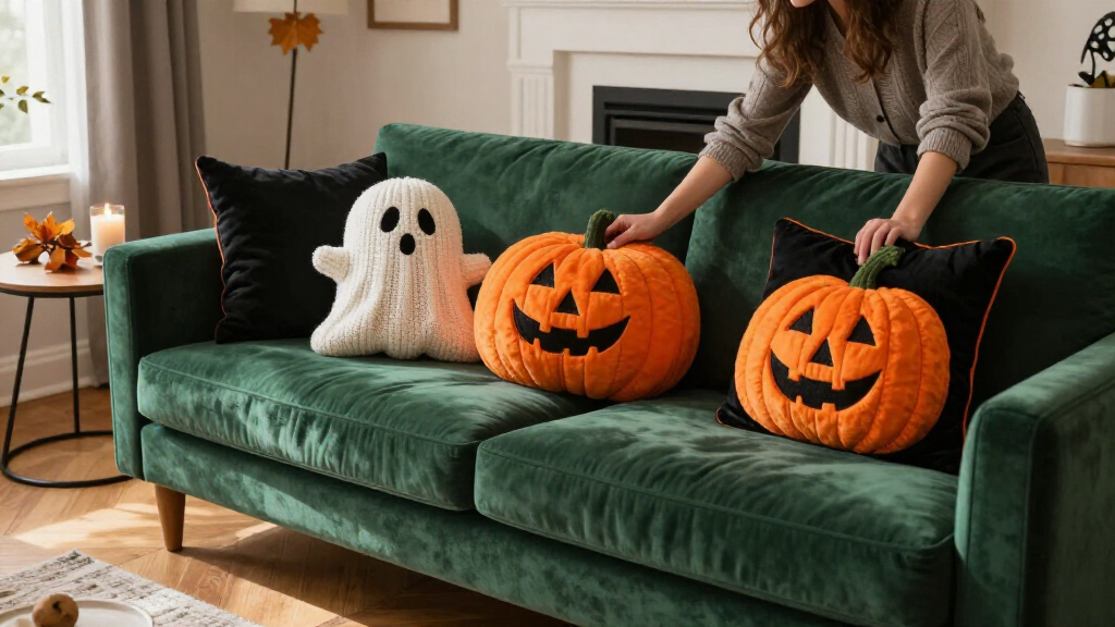 best Halloween throw pillows