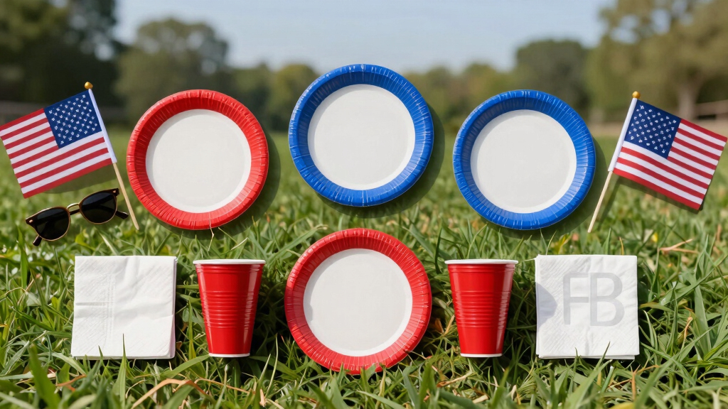 patriotic outdoor party supplies