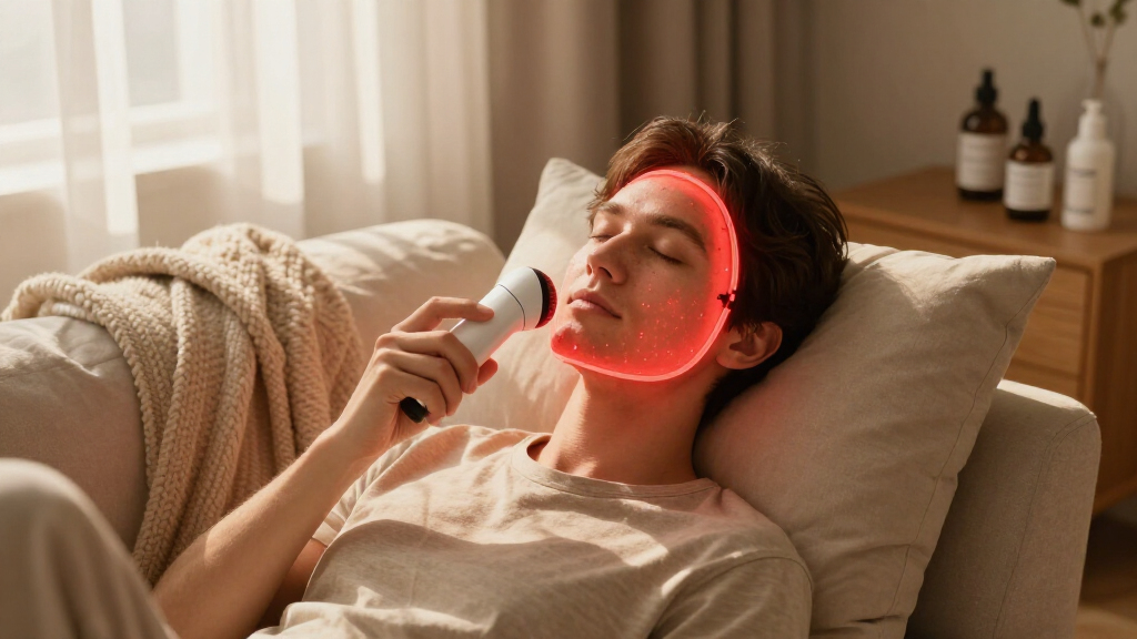 best ems facial device with red light