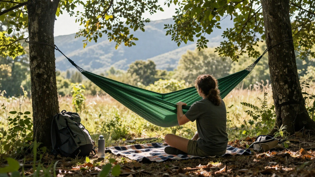 outdoor camping hammocks