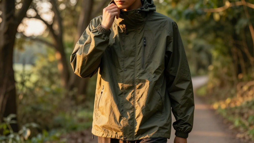recycled polyester rain jackets