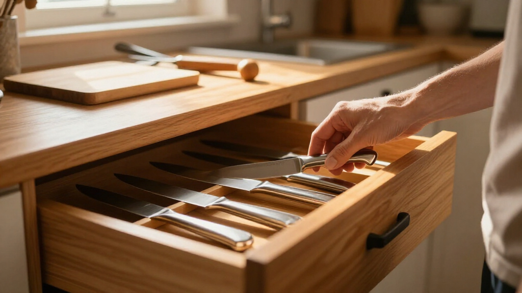 in drawer knife organizers