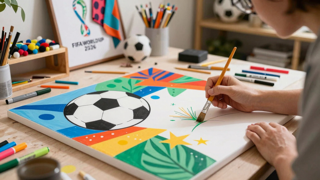 art-inspired FIFA World Cup 2026 decor