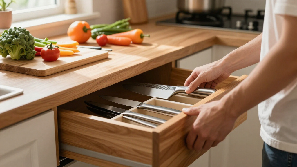 in drawer knife organizers