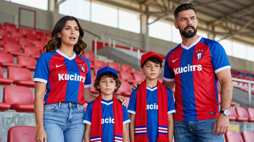 soccer fan apparel for families
