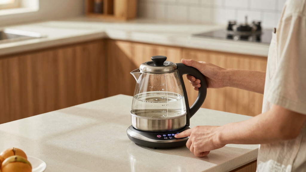 electric kettle with temperature control