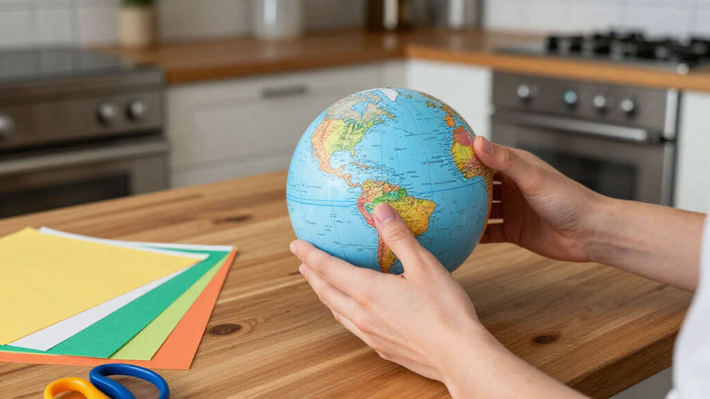 best folding paper globes