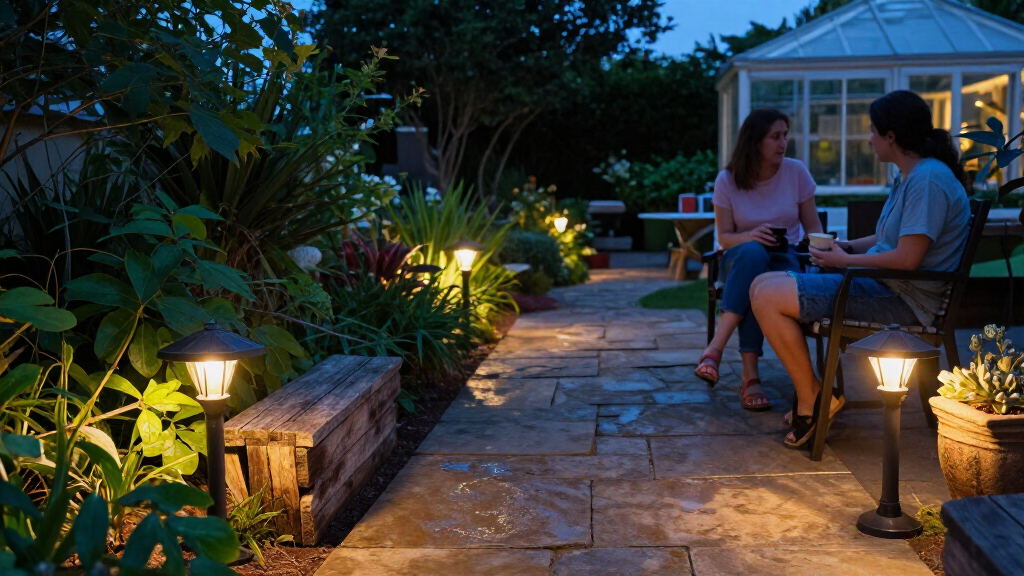 solar garden lights