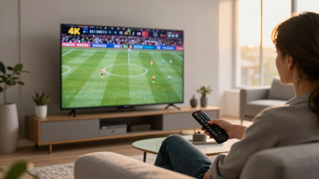4K smart TVs for sports