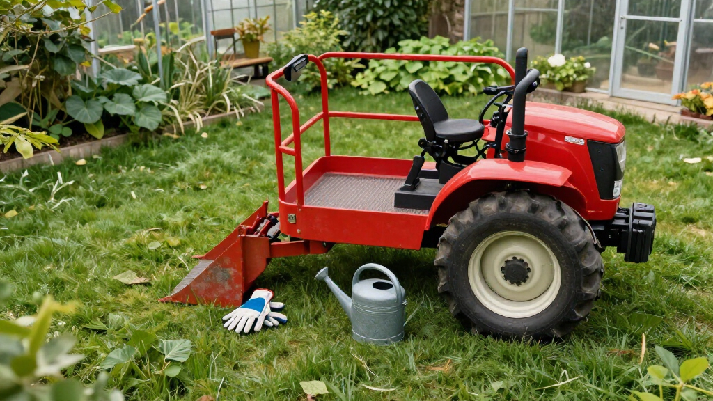 telehandler work platform