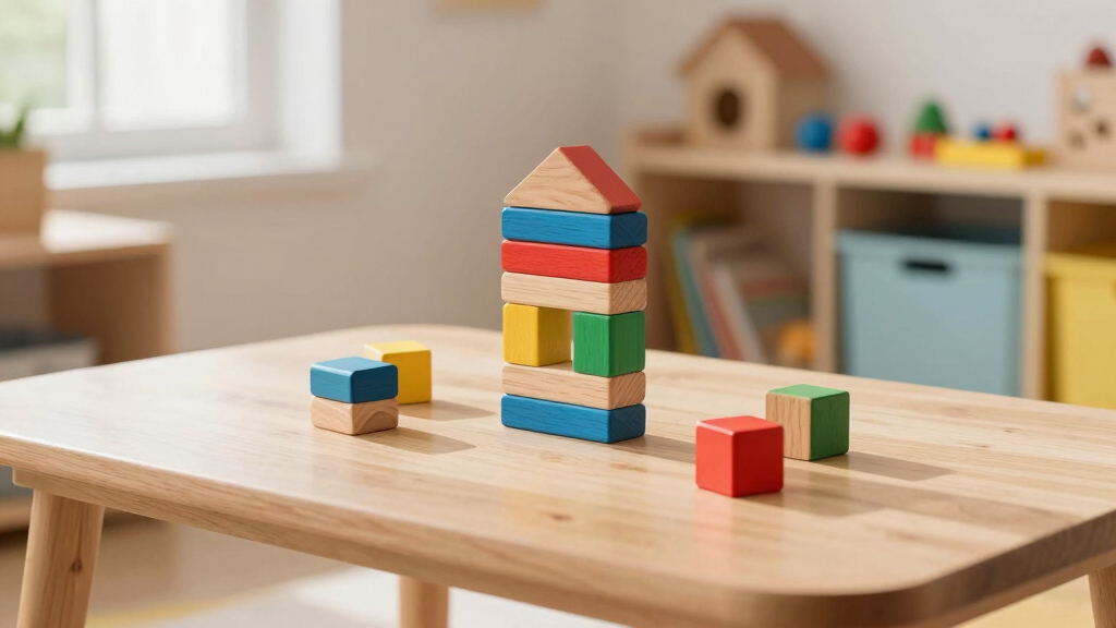wooden building blocks