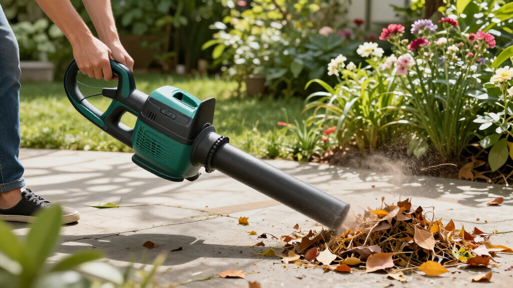 electric leaf blowers