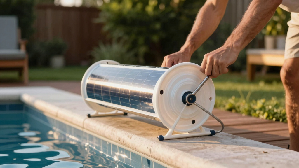 best solar pool cover reel