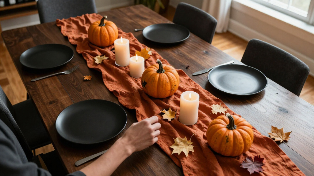 Halloween table decorations