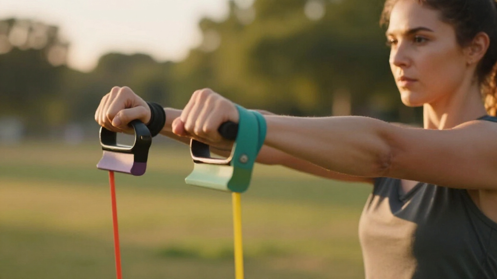 portable resistance bands set