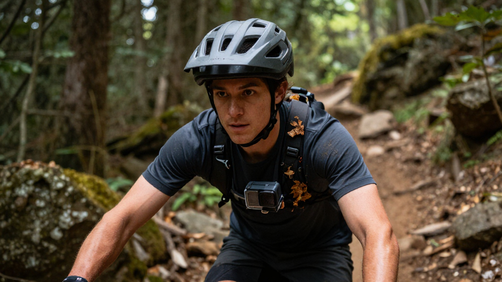 actioncamera helmet and chest mounts
