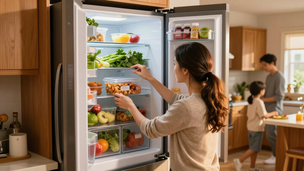 smart refrigerator organizers