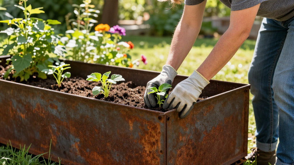 rated raised metal garden beds