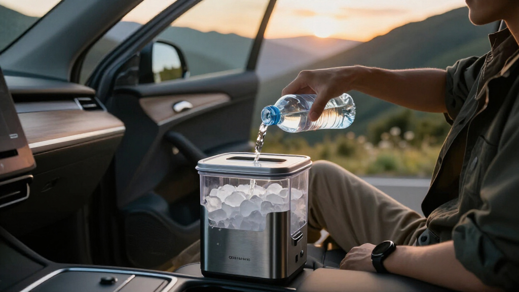 portable ice maker for road trips